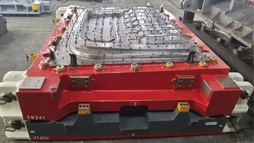 O molde do painel traseiro para KQ5152 foi entregue com sucesso