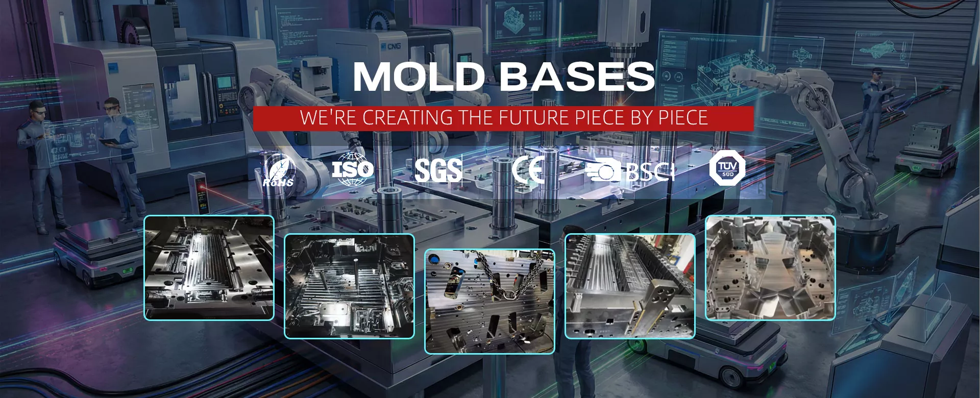 Fabricante profissional de bases de molde