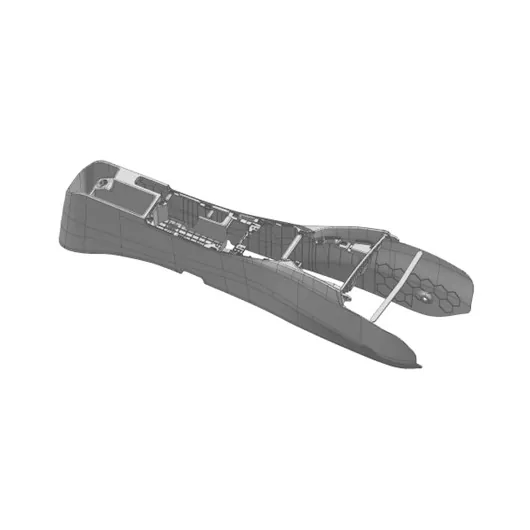 Molde de injeção de painel de console central automotivo