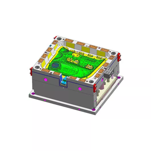 Molde de injeção do corpo principal do painel da porta automotiva