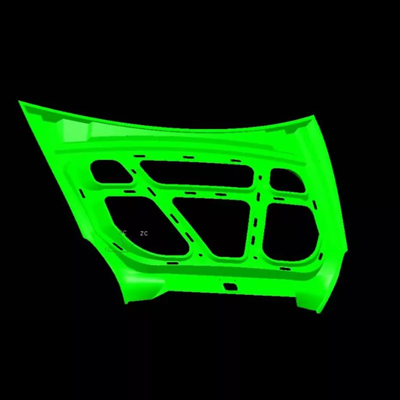 Matriz de estampagem do painel interno do capô automotivo