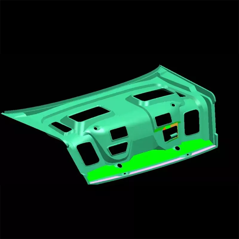 Matriz de estampagem do painel interno da tampa do porta-malas automotivo